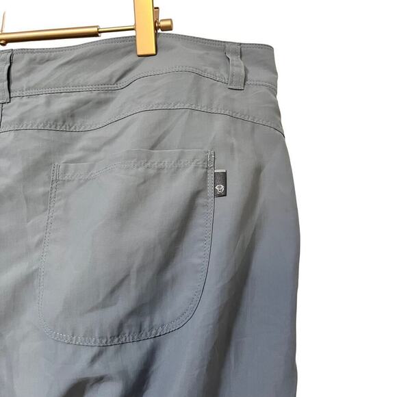 Mountain‎ Hardware Castil Convertible Pants Size 16 Gray Hiking Outdoor Womens - Picture 7 of 12